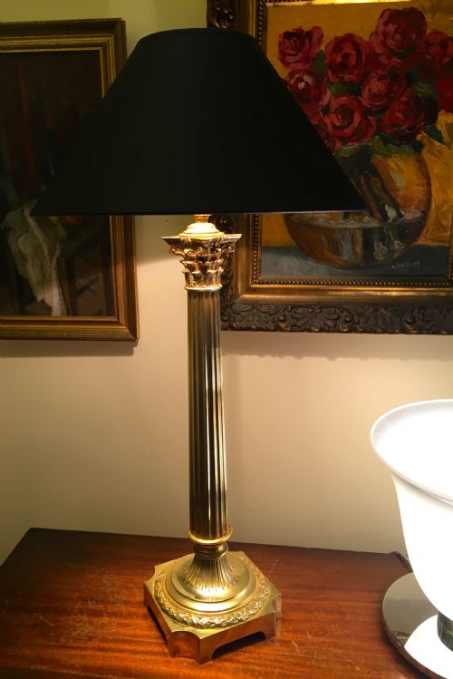 Imposing Napoleon III Column Bronze