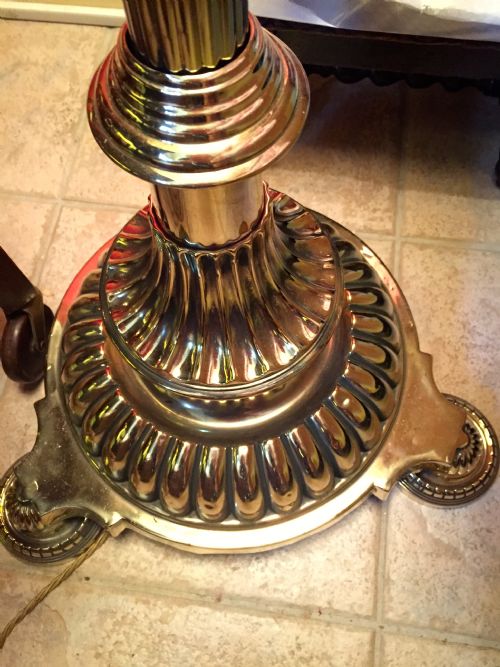 Impressive Victorian Standard Telescopic Lam Solid Brass