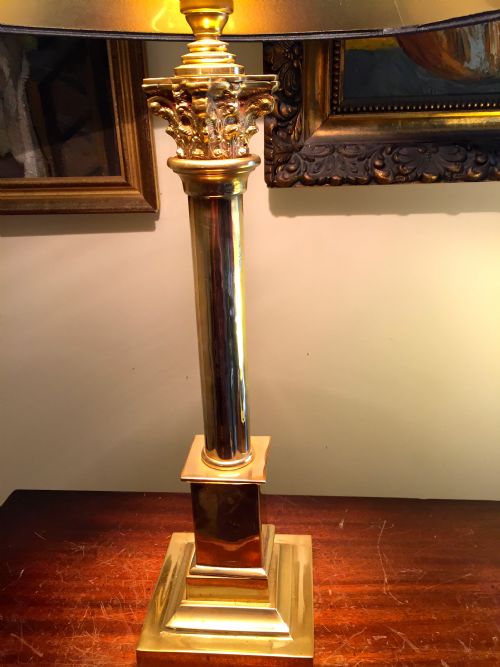 Stylish and Classic Corinthian Column  Solid Brass