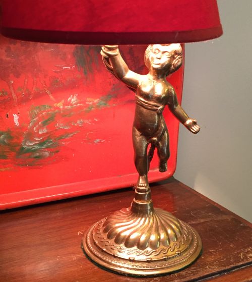 Cherub 1920 Lamp Bronze