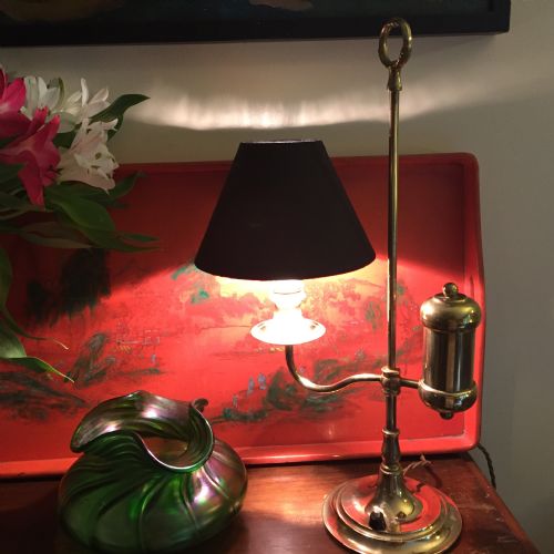 Classic 1920 Student Lamp Brass
