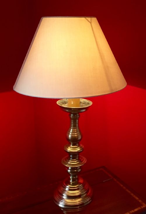 Traditional Table Lamp Solid Brass