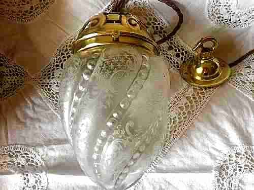 Wonderful Edwardian Ceiling Light