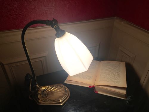 EVOCATIVE 1900 ADJUSTABLE READING LAMP BRONZE - ADDITIONAL PHOTO 3