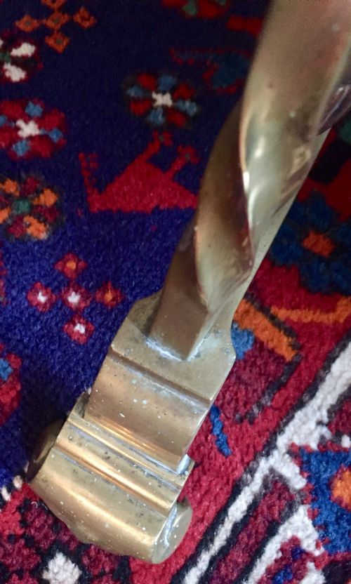 ORIGINAL ARTS AND CRAFTS TELESCOPIC STANDARD LAMP BRASS - ADDITIONAL PHOTO 6