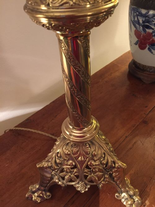 19TH CENTURY FRENCH ALTAR LAMP - ADDITIONAL PHOTO 1