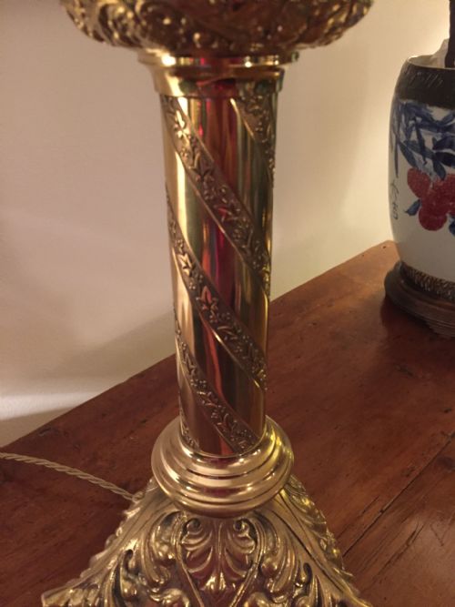 19TH CENTURY FRENCH ALTAR LAMP - ADDITIONAL PHOTO 2
