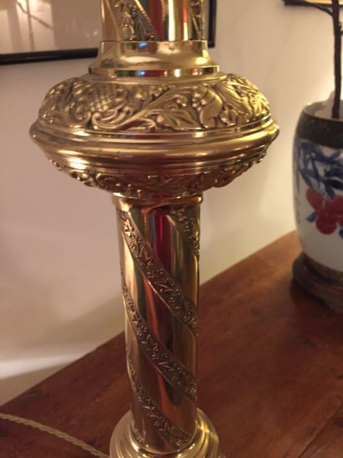 19TH CENTURY FRENCH ALTAR LAMP - ADDITIONAL PHOTO 3
