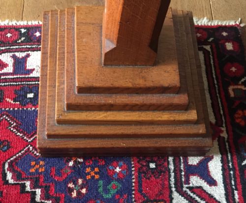 FINE QUALITY EDWARDIAN STEPPED STANDARD LAMP - ADDITIONAL PHOTO 7