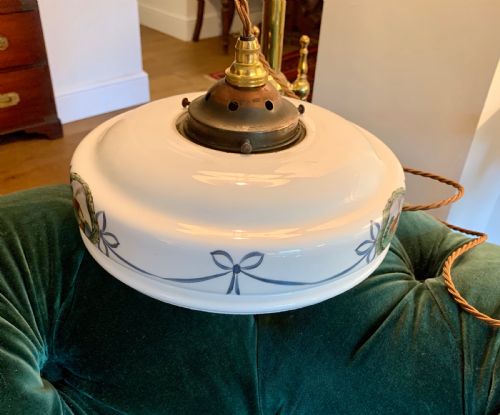 EDWARDIAN ENAMELLED CEILING SUSPENSION - ADDITIONAL PHOTO 2