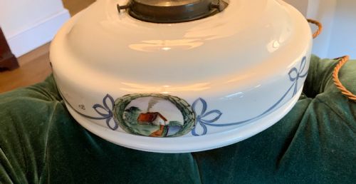 EDWARDIAN ENAMELLED CEILING SUSPENSION - ADDITIONAL PHOTO 3