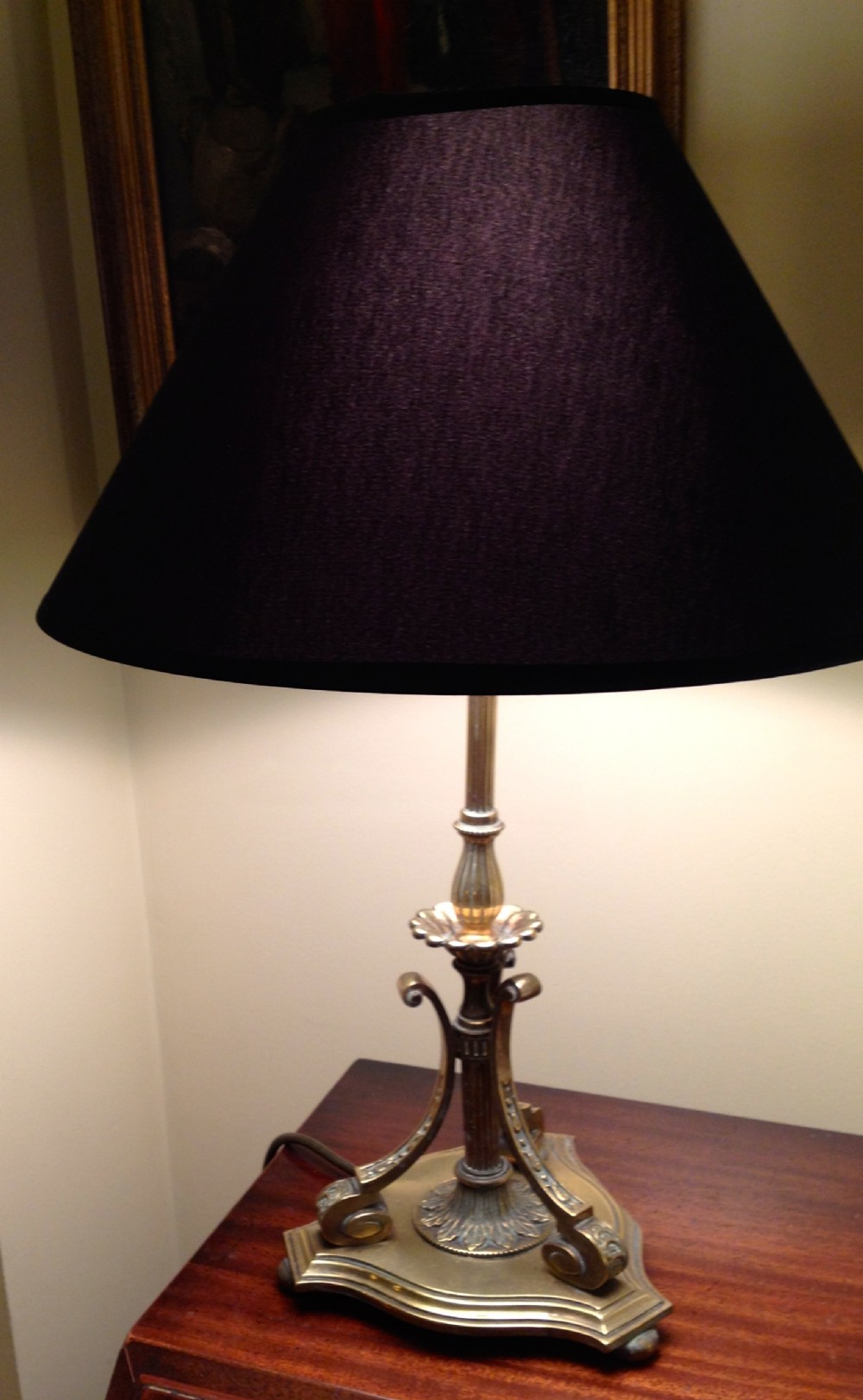 Empire Desk Lamp in Bronze