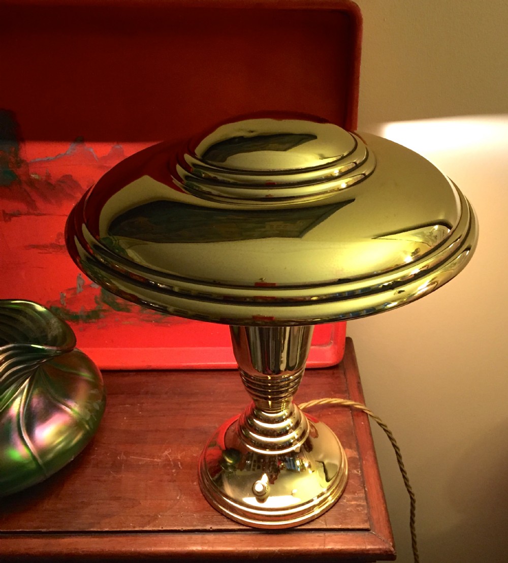 French Classic 1940 Adjustable Desk Lamp Solid Brass