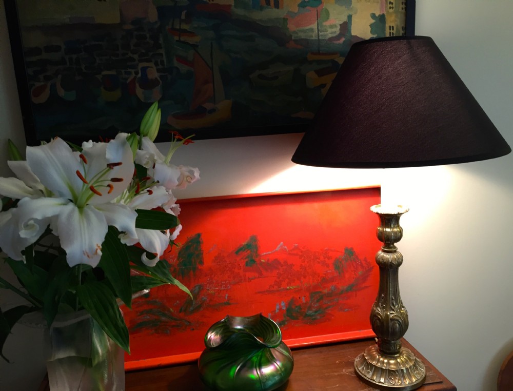 Versatile 1850 French Table Lamp Bronze