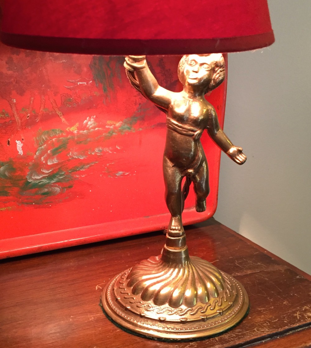 Cherub 1920 Lamp Bronze 
