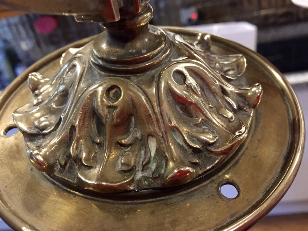 Cherub 19th Century Wall Light Bronze View X