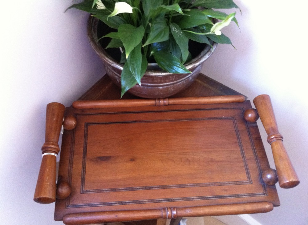 Wonderful Edwardian Inlaid Tray 