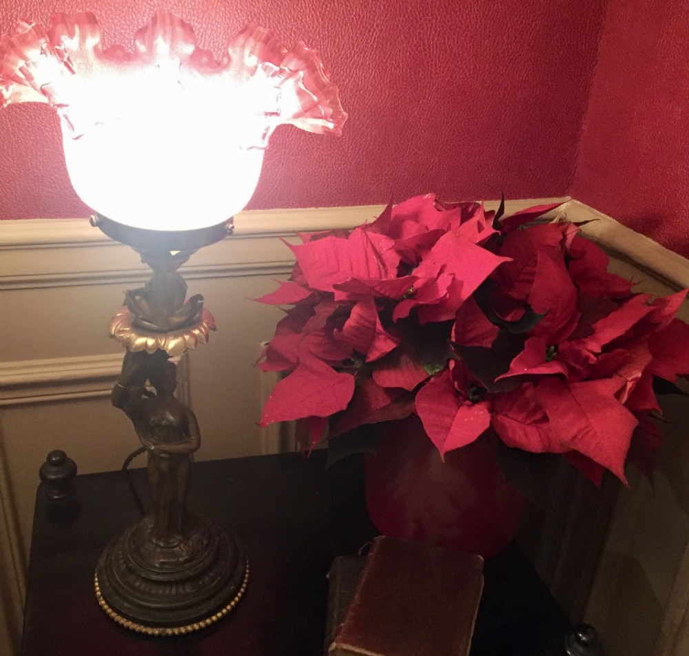 Bronze Table Lamp Sculpture View IV