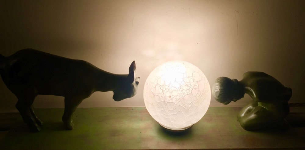 Large Art Deco Night Light  View XIII