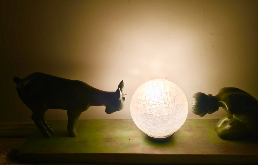 Large Art Deco Night Light  View XVII