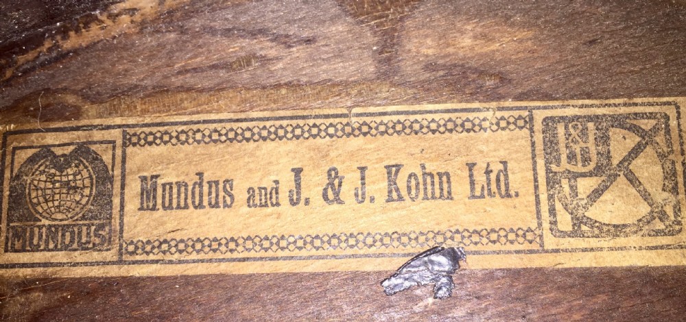 Original  Mundus  J & J Kohn 1890 Desk Chair  View III