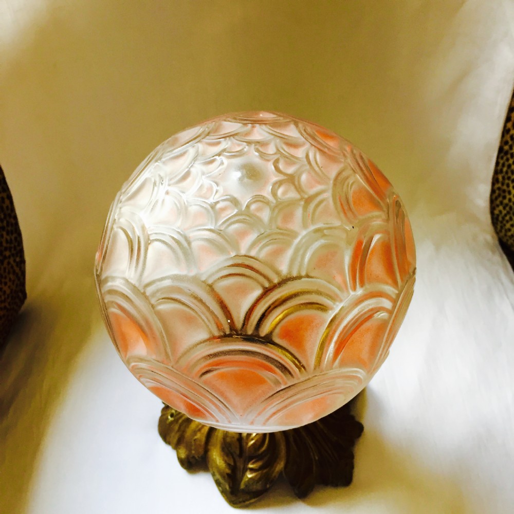 Iconic Art Deco Table/Ceiling Lamp Muller Freres 