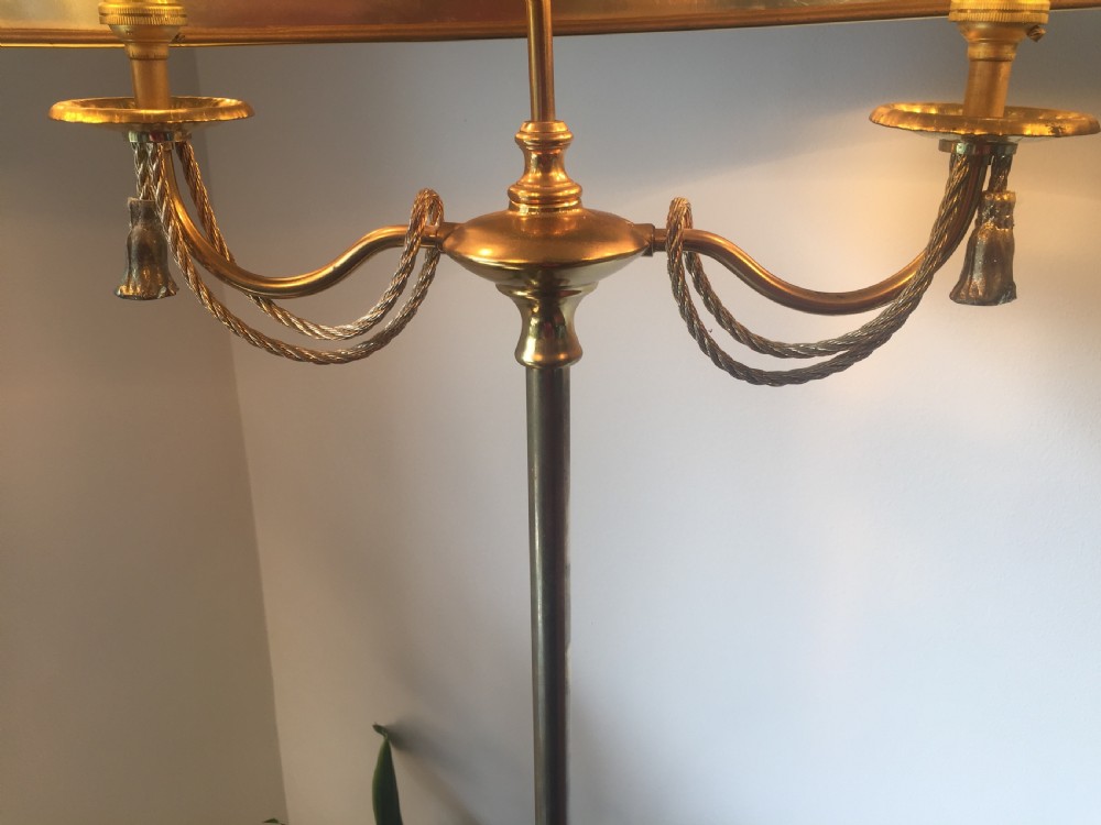 Classic Empire Style Standard Lamp Brass
 View II
