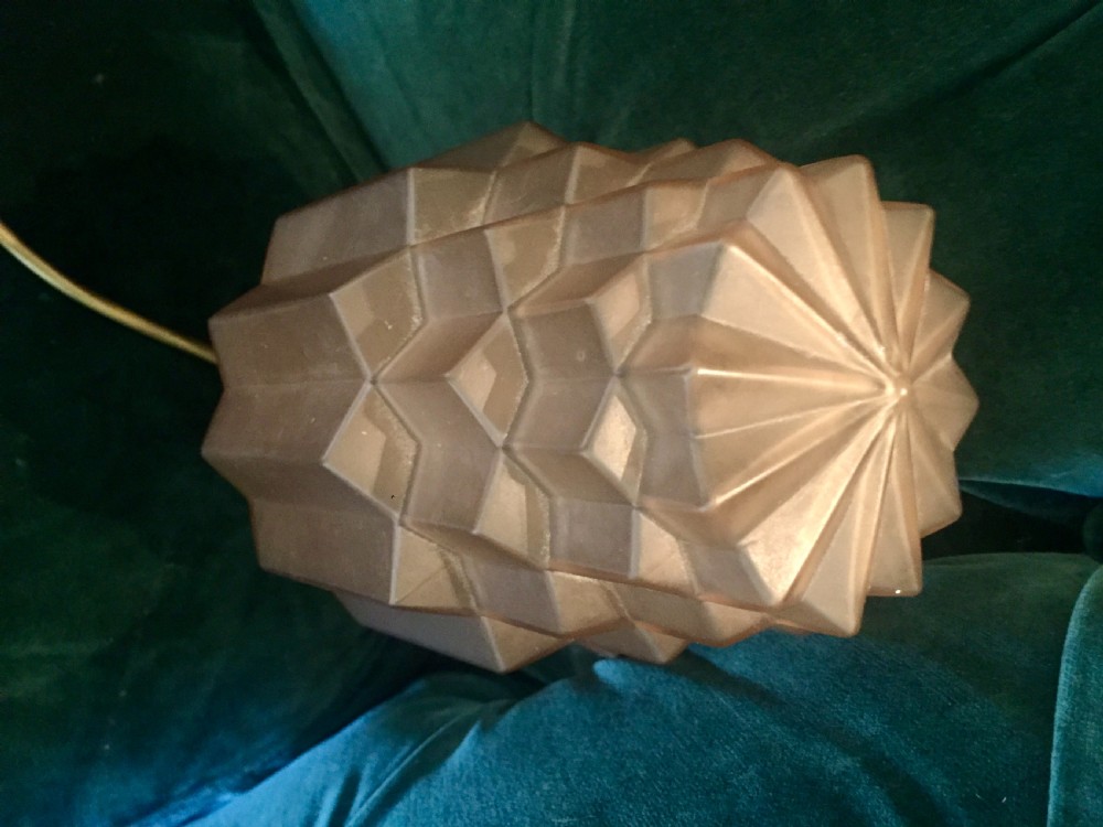 Iconic Art Deco Skyscraper Ceiling Light  View II