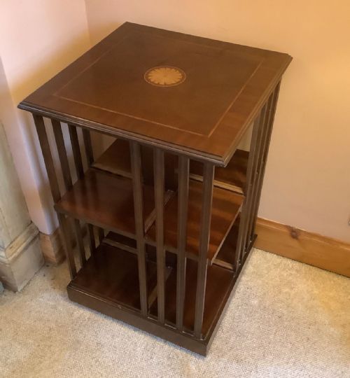 Edwardian Revolving Bookcase