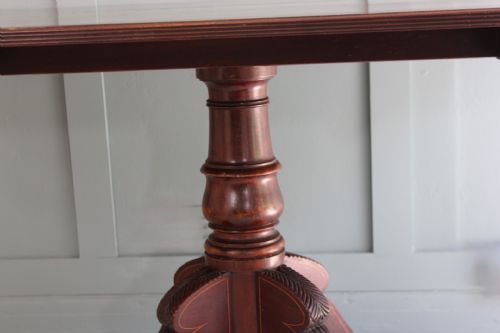 FINE REGENCY MAHOGANY BREAKFAST TABLE - ADDITIONAL PHOTO 4