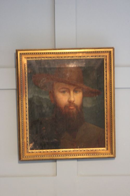 19TH CENTURY PORTRAIT PAINTING OF WILLIAM MORTON CIVIL ENGINEER - ADDITIONAL PHOTO 1
