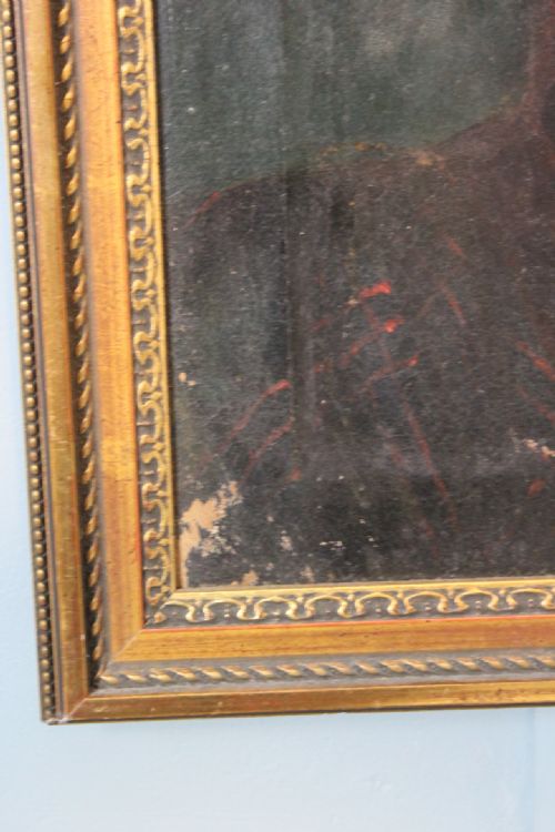 19TH CENTURY PORTRAIT PAINTING OF WILLIAM MORTON CIVIL ENGINEER - ADDITIONAL PHOTO 5