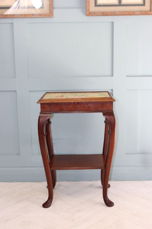 GEORGE II STYLE IRISH KETTLE TABLESIDE TABLE - ADDITIONAL PHOTO 2