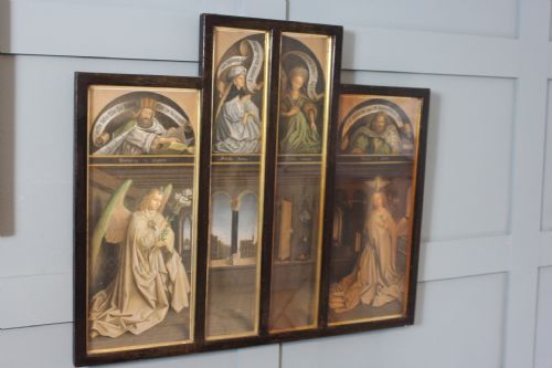 ARUNDEL SOCIETY CHROMOLITHOGRAPH OF THE ANNUNCIATION - ADDITIONAL PHOTO 1