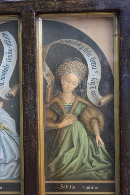 ARUNDEL SOCIETY CHROMOLITHOGRAPH OF THE ANNUNCIATION - ADDITIONAL PHOTO 6