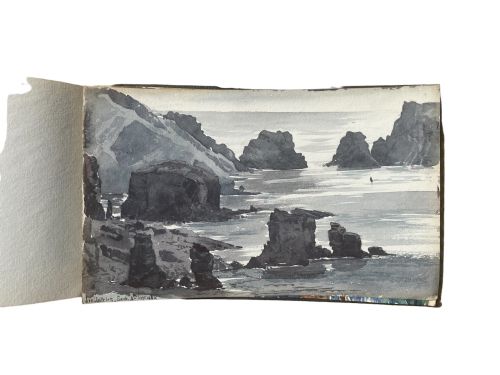 VICTORIAN COLLECTION OF WATERCOLOURS VIEWS OF GUERNSEY - ADDITIONAL PHOTO 4