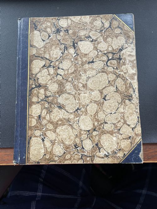REGENCY BOOK OF HAND WRITTEN GENTLEMAN POETRY