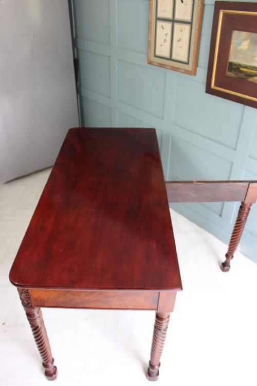 EARLY 19TH CENTURY AMERCIAN CUBAN MAHOGANY DINING TABLE - ADDITIONAL PHOTO 13