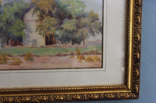 WATERCOLOUR OF A TEMPLEDELIGHTFUL INDIAN WATERCOLOUR PAINTED LATE 19TH EARLY 20TH CENTURY OF A TEMPLE COVERED IN LUSH GREEN TREESPAINTED VERY COMPETENTLY IN A WASH TECHNIQUE CIRCA 1900SIGNED BOTTOM RIGHT PECONDITION19TH CENTURY INDIAN WATERCOLOUR PAINTING - ADDITIONAL PHOTO 4
