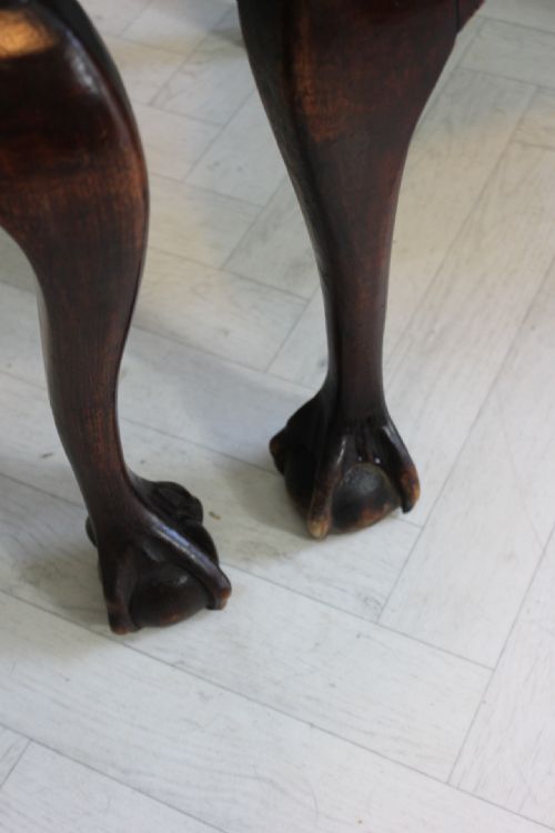 19TH CENTURY SET OF 3 MAHOGANY CHIPPENDALE STYLE DINING CHAIRS - ADDITIONAL PHOTO 2