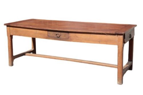ANTIQUE FRENCH CHERRY WOOD DINING TABLE - ADDITIONAL PHOTO 17