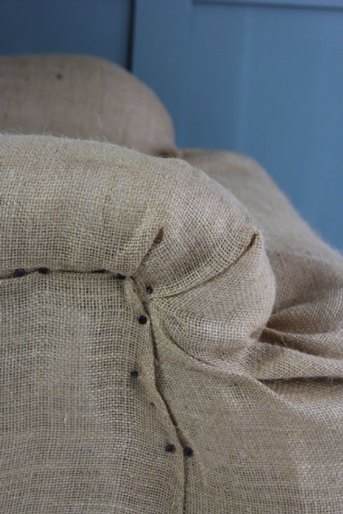 VICTORIAN ANTIQUE ARMCHAIR FOR UPHOLSTERY - ADDITIONAL PHOTO 15