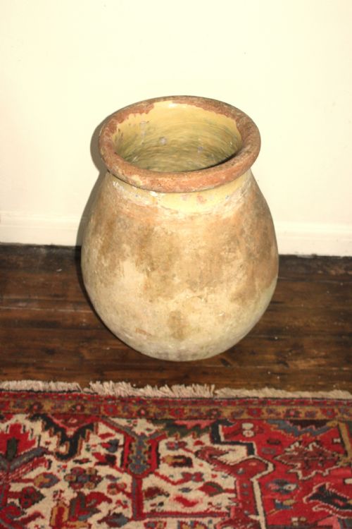 19TH CENTURY FRENCH BIOT JAR PROVENAL TERRACOTTA POT WITH AGED PATINA - ADDITIONAL PHOTO 7
