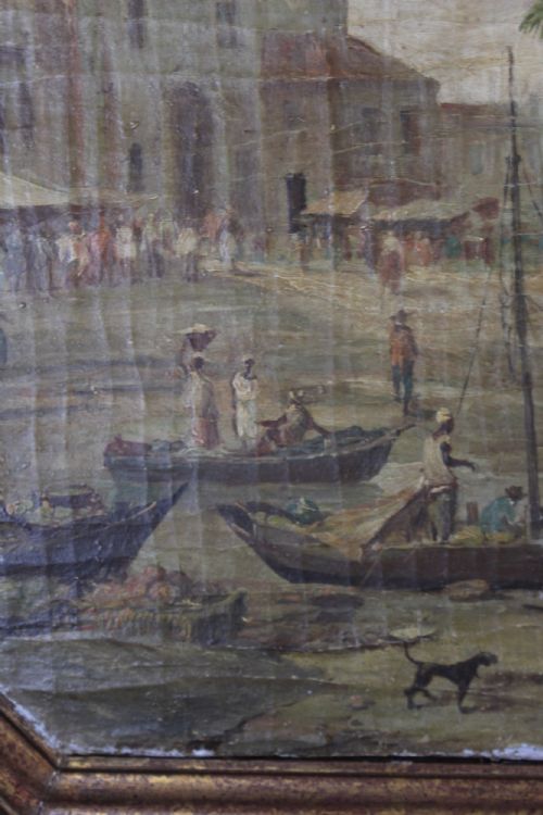 EALRY 19TH CENTURY BRAZIL SCHOOL PAINTING - ADDITIONAL PHOTO 3