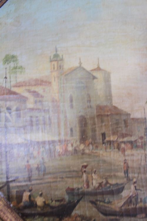 EALRY 19TH CENTURY BRAZIL SCHOOL PAINTING - ADDITIONAL PHOTO 7
