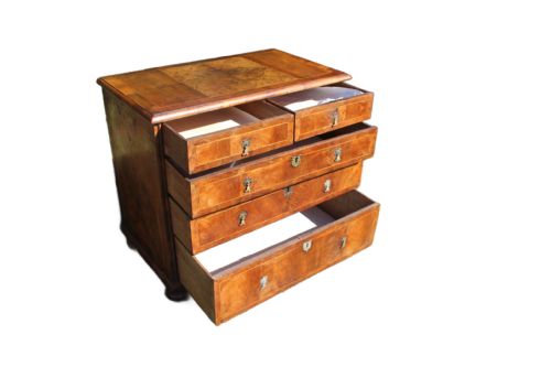 QUEEN ANNE BURR FIGURED WALNUT CHEST OF DRAWERS C1710 FINE COLOUR PROVENANCE EXCEPTIONAL EXAMPLE - ADDITIONAL PHOTO 11
