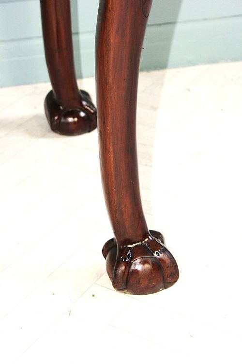 FINE ANTIQUE IRISH MAHOGANY GEORGE II STYLE SERVING TABLE CIRCA 1900 - ADDITIONAL PHOTO 8