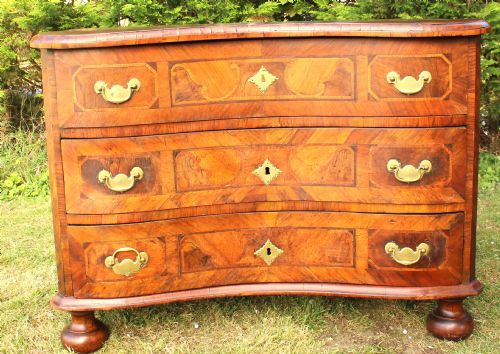 18THCENTURY AUSTRIAN BAROQUE CHEST OF DRAWERS CIRCA 1760