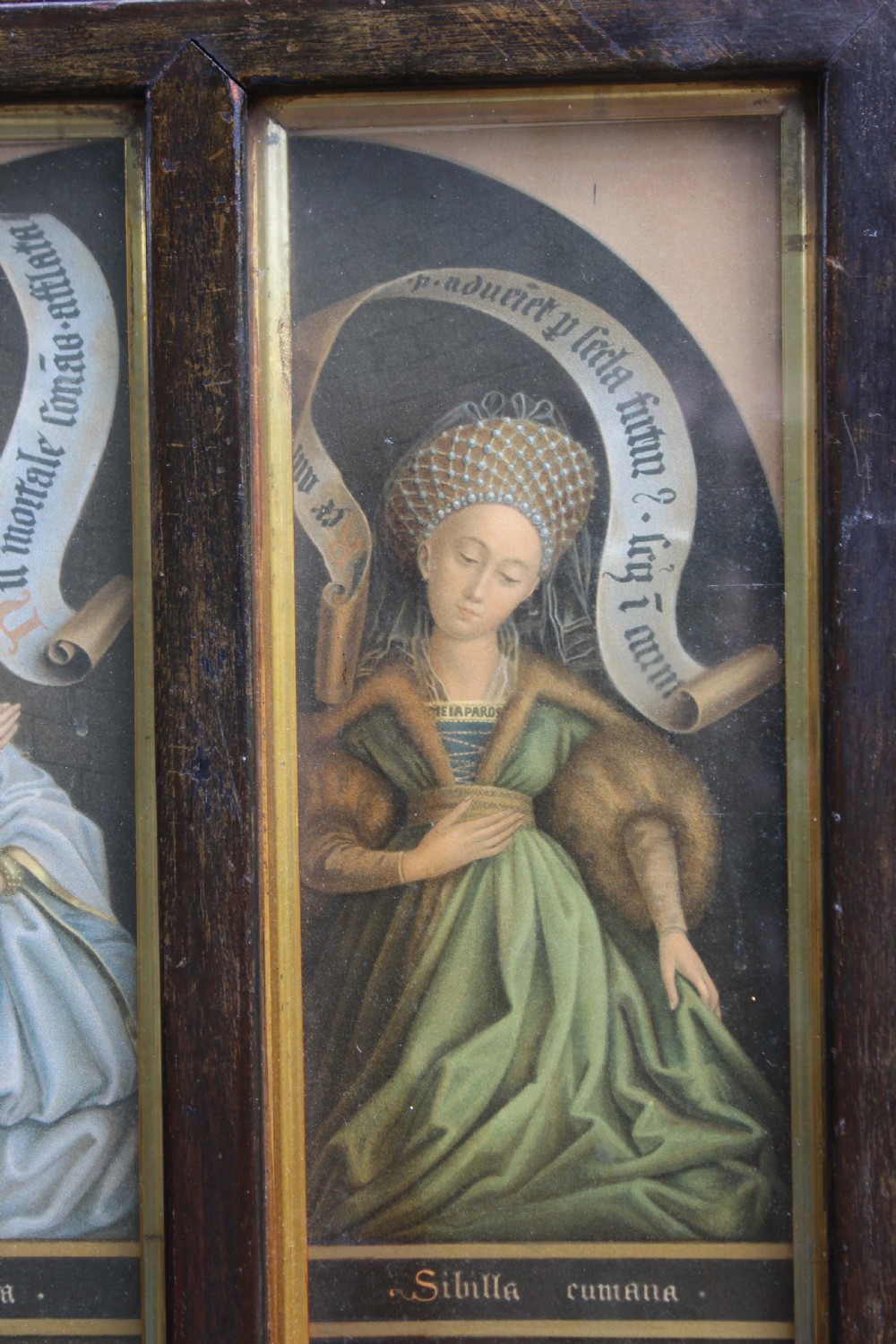Arundel Society Chromolithograph Of The Annunciation View VII