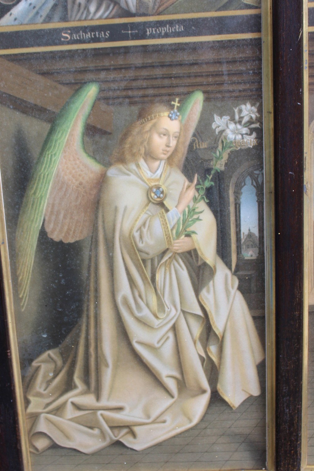Arundel Society Chromolithograph Of The Annunciation View VIII